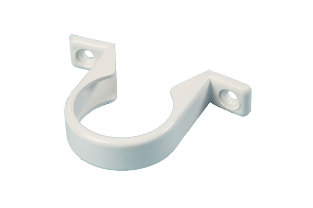 340.125W - Terrain Push-Fit Waste 32mm Bracket White | Polypipe