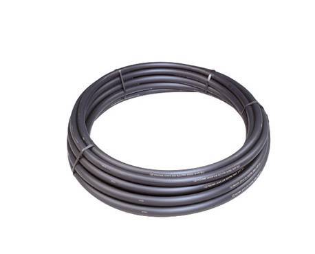 PD3844X50BEPE - 38mm Polyduct Black 50m Coil Electric Cable Duct