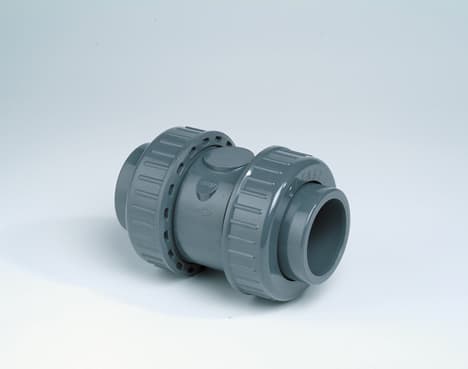 RBA30A0160 - Effast PVCu 3?8inch Check Valve Plain EPDM Dark grey ...