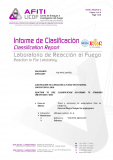 EN13501 Classification Report